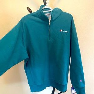 Champion Reverse Weave Oversized Half-Zip Sweatshirt